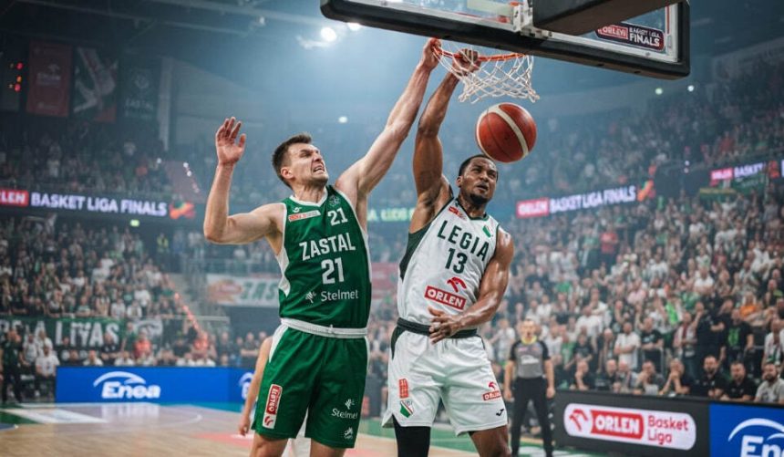 Zastal – Legia w finale Orlen Basket Ligi. O której mecz nr 6 i gdzie oglądać?