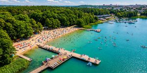 Gdzie się kąpać w Olsztynie 2026? Ukiel, Skanda i plaże miejskie