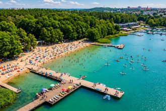 Gdzie się kąpać w Olsztynie 2026? Ukiel, Skanda i plaże miejskie