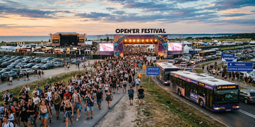 Open’er 2026 w piątek: dojazd, parking, ul. Zielona i powrót po koncertach