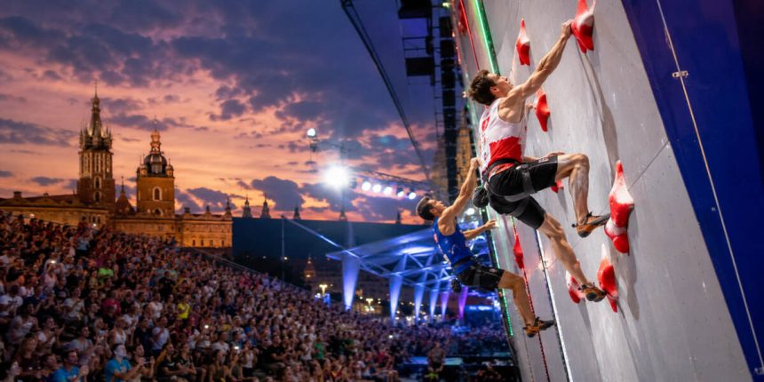 World Climbing Series Kraków 2026: finały sztafet 5 lipca. Godziny, program i transmisja