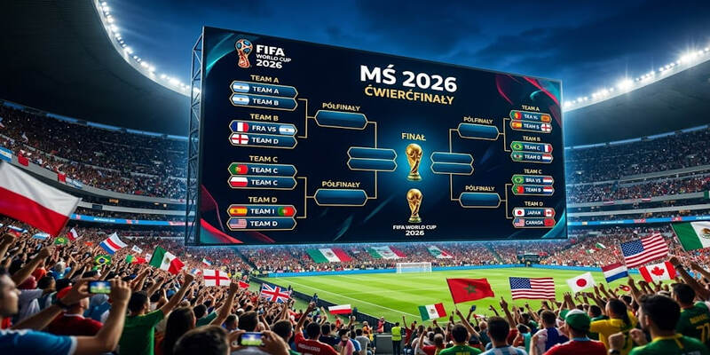 MŚ 2026: pełna drabinka ćwierćfinałów po 1/8 finału. Kto z kim gra i kiedy transmisje?
