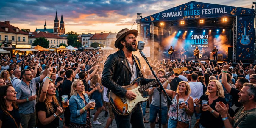 Suwałki Blues Festival 2026 startuje 9 lipca. Program, gwiazdy, darmowe koncerty i bilety