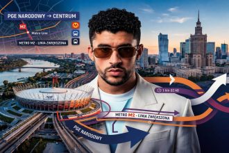 Bad Bunny w Warszawie jutro. Zmiany w komunikacji, metro i powrót z PGE Narodowego