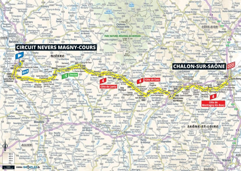 Tour de France 2026 dzisiaj: etap 12. Trasa, godzina finiszu i transmisja online