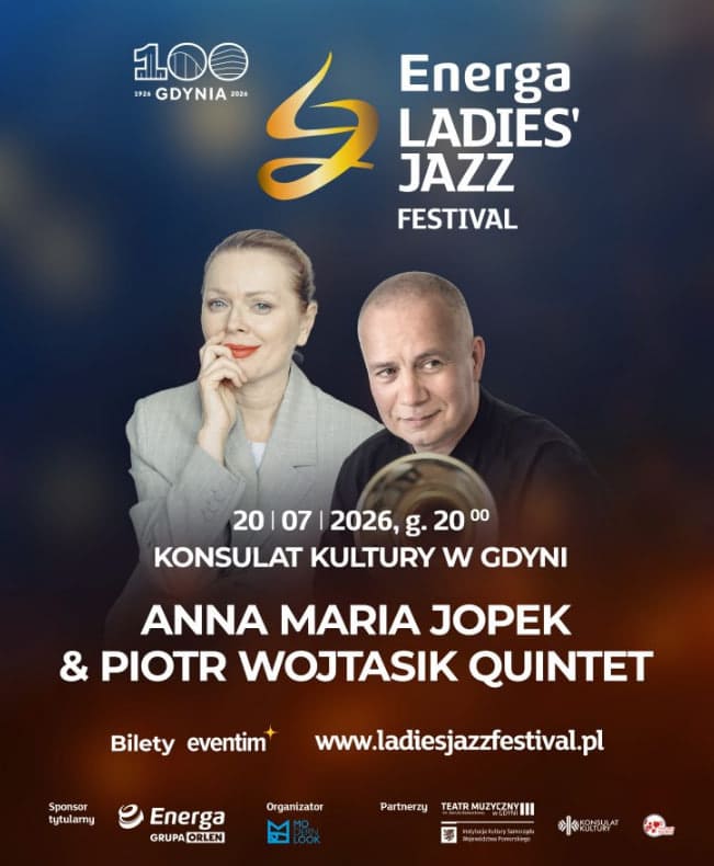Ladies’ Jazz Festival 2026 startuje w Gdyni. Program 20 lipca, bilety i dojazd