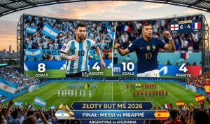 Klasyfikacja strzelców MŚ 2026 przed finałem. Mbappé ma 10 goli — co musi zrobić Messi?
