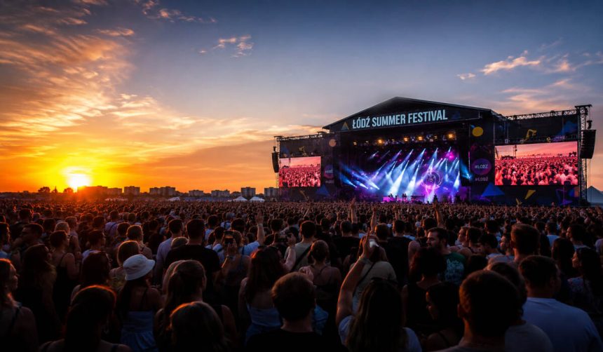 Łódź Summer Festival 2026: dojazd, darmowe MPK, parking i zamknięte ulice