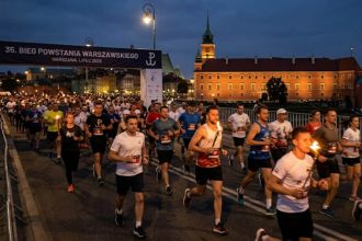 Bieg Powstania Warszawskiego 2026: trasa, godziny startów i zamknięte ulice