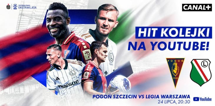 Ekstraklasa 2026/27 rusza 24 lipca. Terminarz 1. kolejki, transmisje i darmowy hit Pogoń – Legia