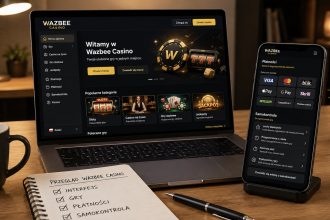 Wazbee Casino: przegląd interfejsu, katalogu gier, metod płatności i narzędzi samokontroli