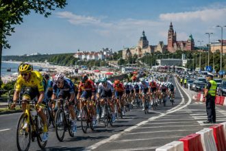 Tour de Pologne 4 sierpnia 2026: zamknięte drogi od Międzyzdrojów do Szczecina. Godziny, trasa i objazdy