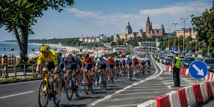 Tour de Pologne 4 sierpnia 2026: zamknięte drogi od Międzyzdrojów do Szczecina. Godziny, trasa i objazdy