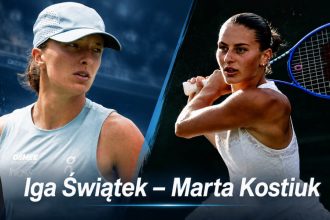 Iga Świątek – Marta Kostiuk dzisiaj. O której mecz i gdzie oglądać WTA Toronto?