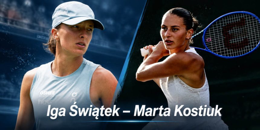 Iga Świątek – Marta Kostiuk dzisiaj. O której mecz i gdzie oglądać WTA Toronto?