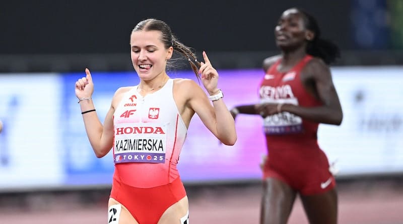 Klaudia Kazimierska w finale 1500 m. O której startuje 16 sierpnia i gdzie oglądać?