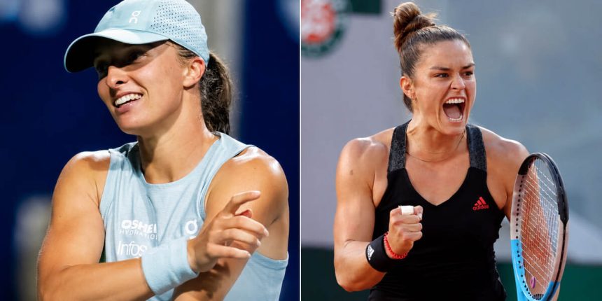 Iga Świątek – Maria Sakkari dzisiaj. O której mecz i gdzie oglądać online?