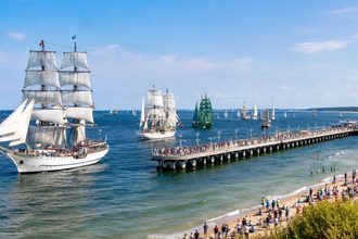 Baltic Sail Gdańsk 2026. Parada żaglowców 22 sierpnia – trasa i najlepsze miejsca