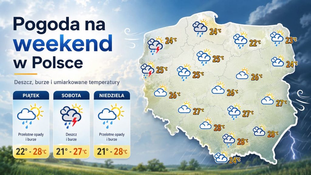 Gdzie będą burze 29 sierpnia? Alerty IMGW na ostatni weekend wakacji