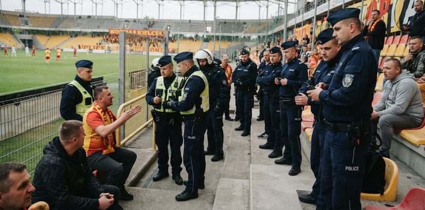 Korona II Kielce – Radomiak: co wydarzyło się na trybunach i dlaczego sprawę bada policja?